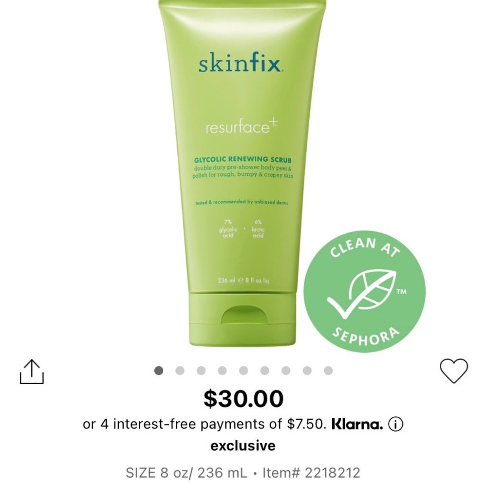 SkinFix Renewal Scrub